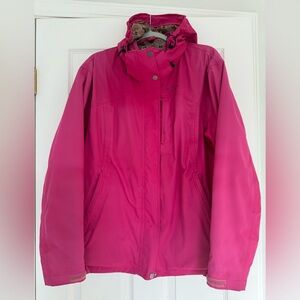 Women’s 3-in-1 Waterproof Hiking Jacket with Removable Fleece XL